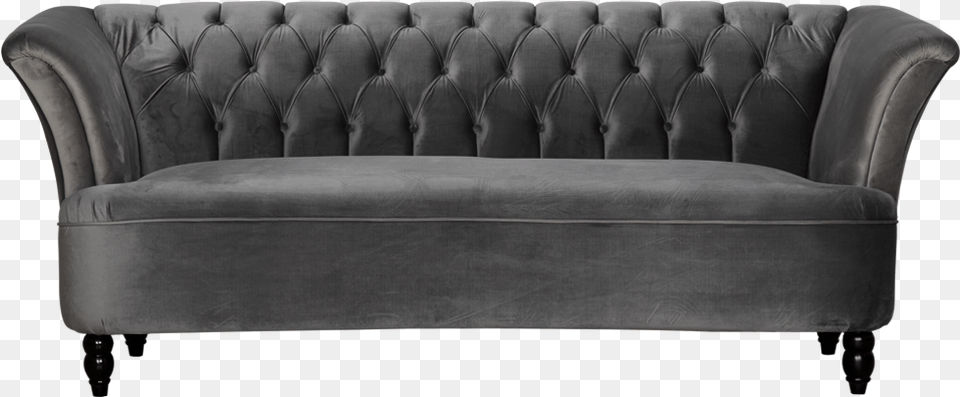 Linen Chesterfield Sofa, Couch, Furniture, Chair Free Transparent Png