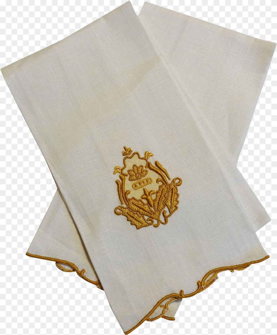 Linen Towels Guest Fingertip Vintage Marghab Madeira Paper, Napkin Free Transparent Png