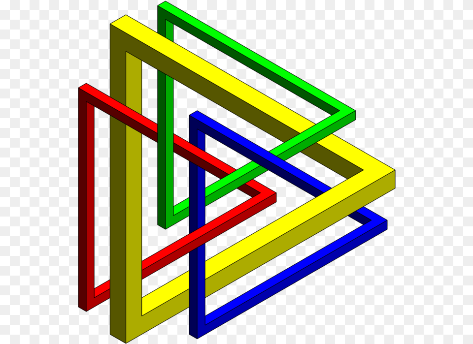 Lineparallelpenrose Triangle Colorfulness, Light Png