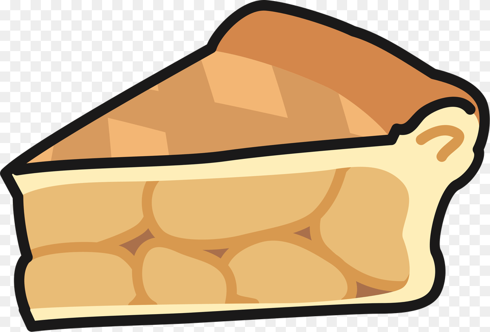 Linerectangleapple Pie Clipart Royalty Svg Slice Of Apple Pie Clipart, Hot Tub, Tub, Food, Cake Free Transparent Png