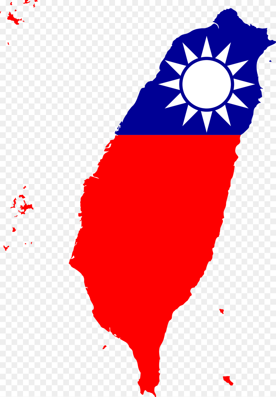 Lineredflag Taiwan Map Flag, Taiwan Flag, Person Free Png Download