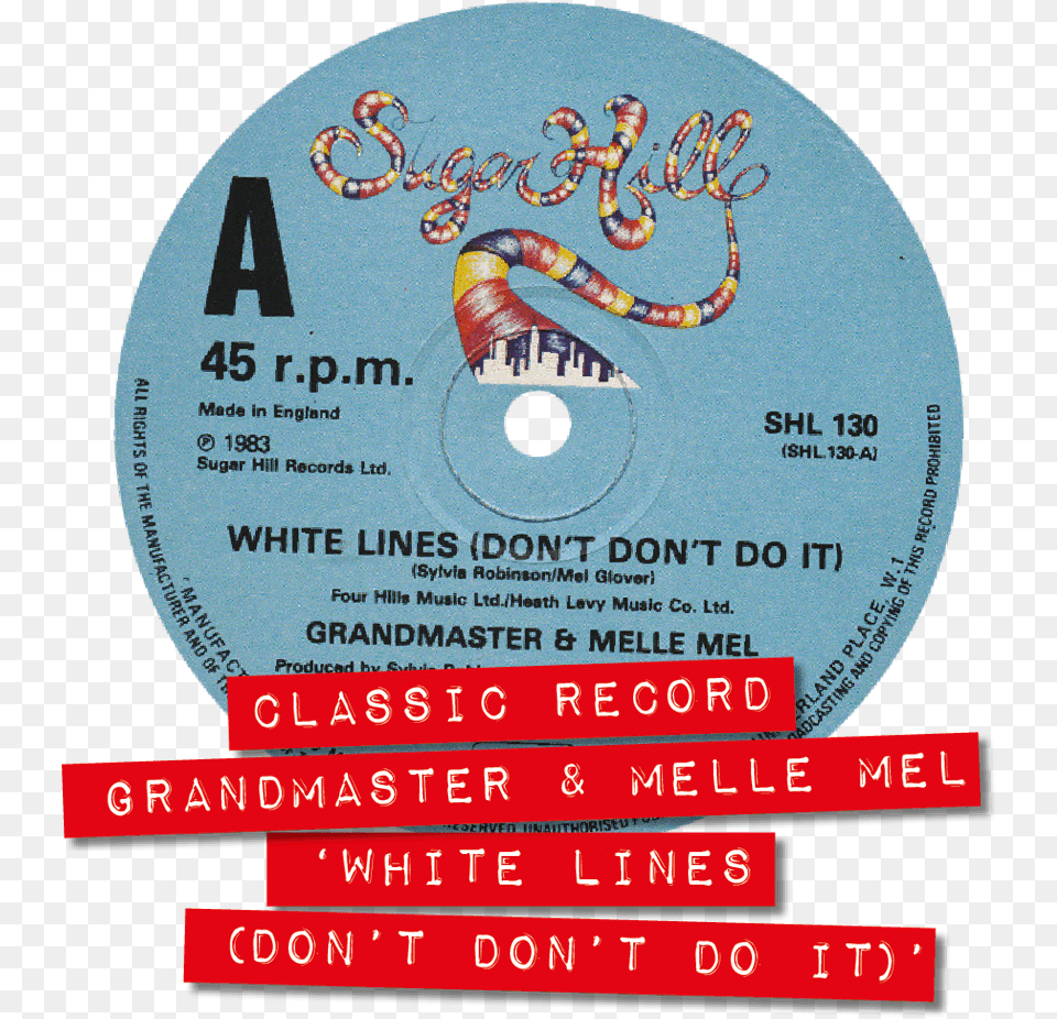 Lines 39 With Its Cocaine Theme Was Such An Grandmaster Flash, Disk, Dvd, Advertisement, Poster Free Png