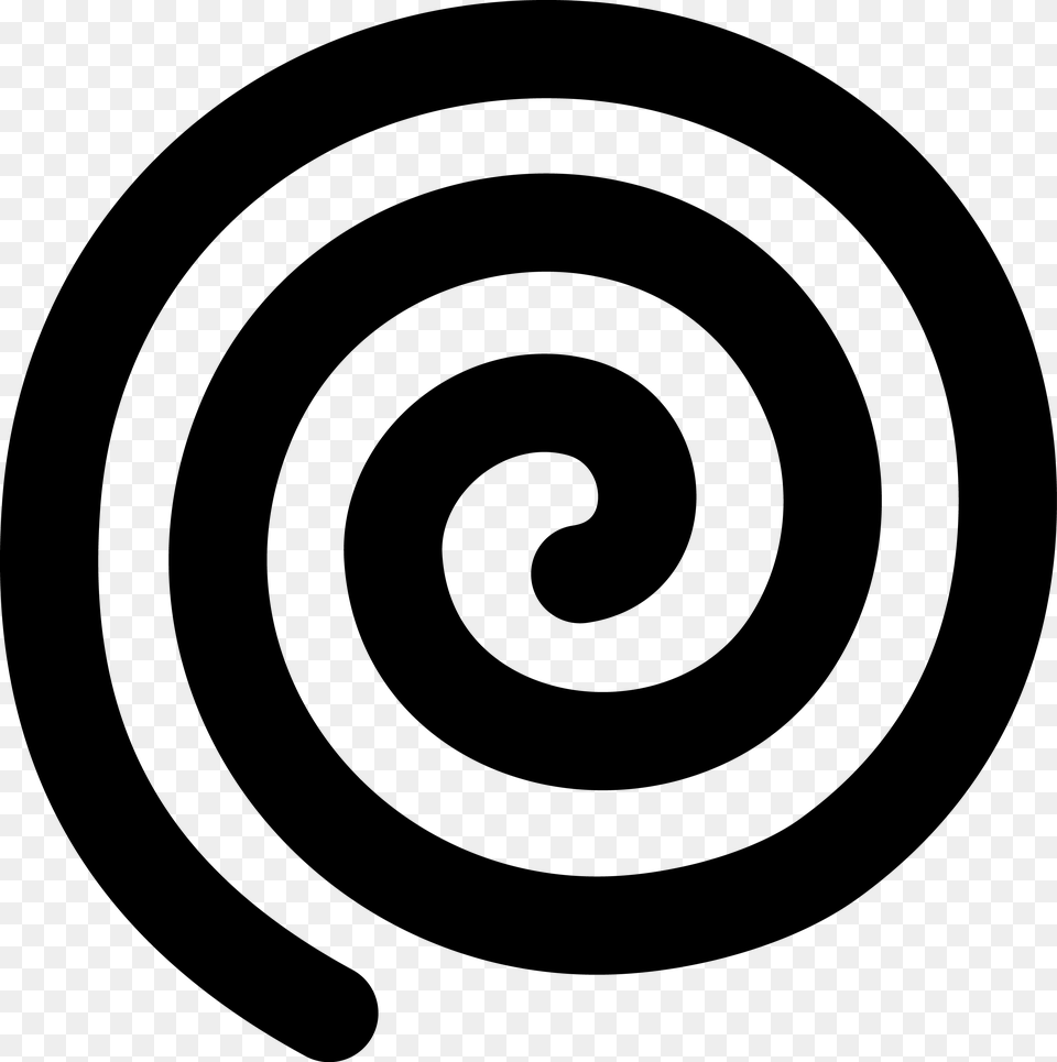 Lines Clipart Spiral Examples Of Space Elements Of Design, Gray Free Png