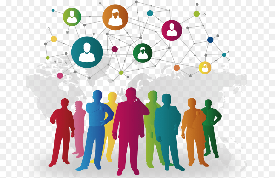 Lines Of Business, Network, People, Person, Art Free Transparent Png
