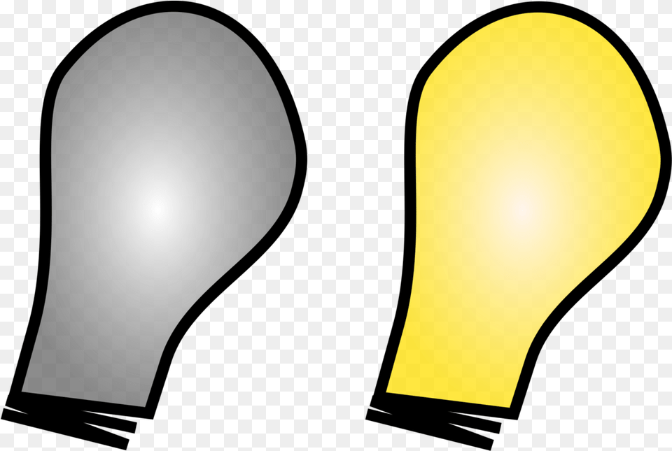 Lineyellowlight Clipart Royalty Svg Light Bulb On And Off, Lightbulb, Lighting Png Image