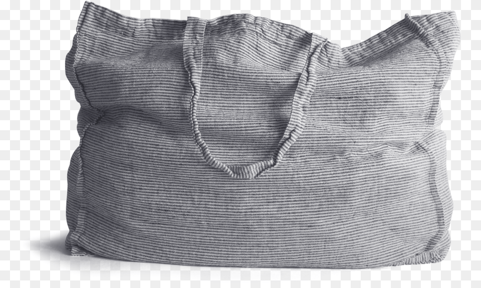 Linge Particulier Bag Medium Blackwhite Stripe Tote Bag, Home Decor, Tote Bag, Cushion, Accessories Png Image