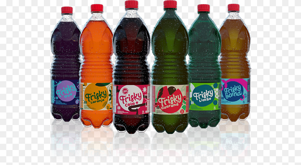 Linha Frisky Carbonated Soft Drinks, Bottle, Beverage, Pop Bottle, Soda Png