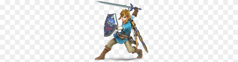 Link, Baby, Person, Sword, Weapon Free Png Download