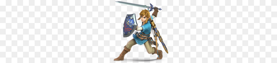 Link, Baby, Person, Sword, Weapon Free Png