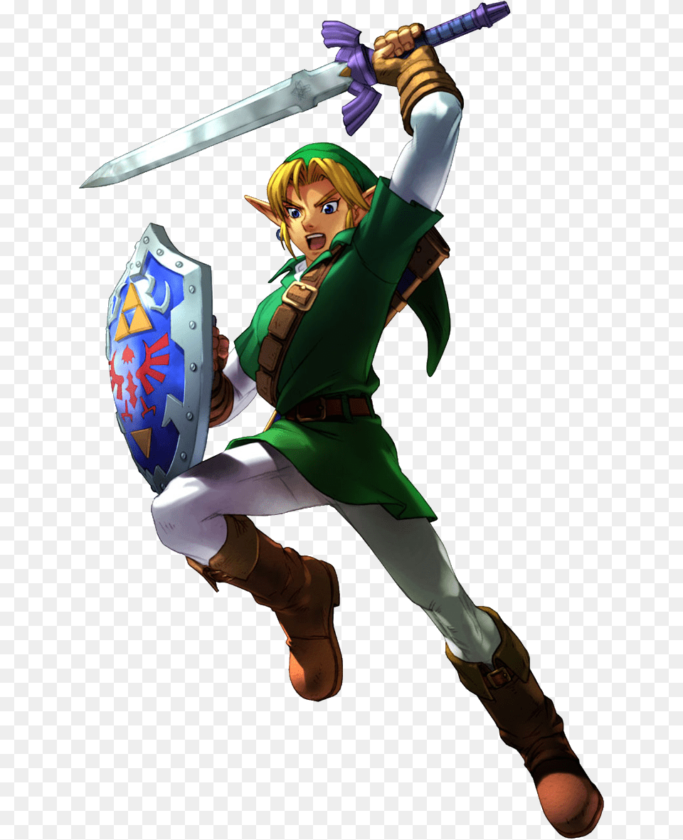 Link 9 Image Legend Of Zelda, Weapon, Sword, Person, Knife Free Png