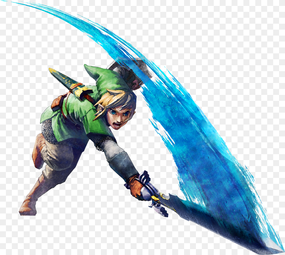 Link Artwork 1 Legend Of Zelda Skyward Sword, Adult, Male, Man, Person Png Image