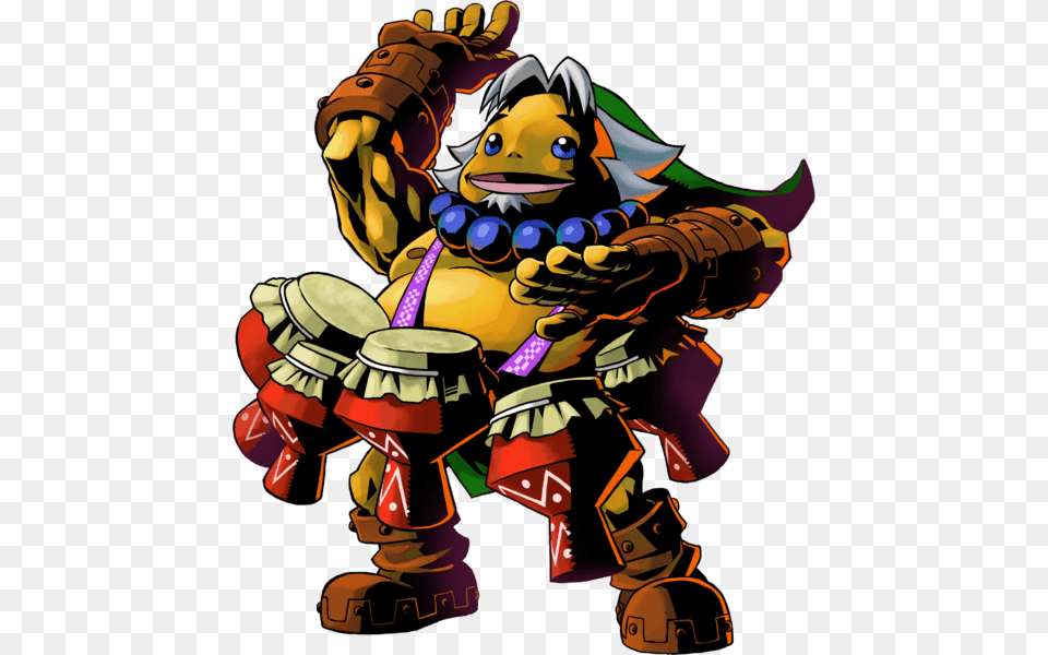 Link As A Goron Legend Of Zelda Majora39s Mask Goron Link, Baby, Person Free Png Download