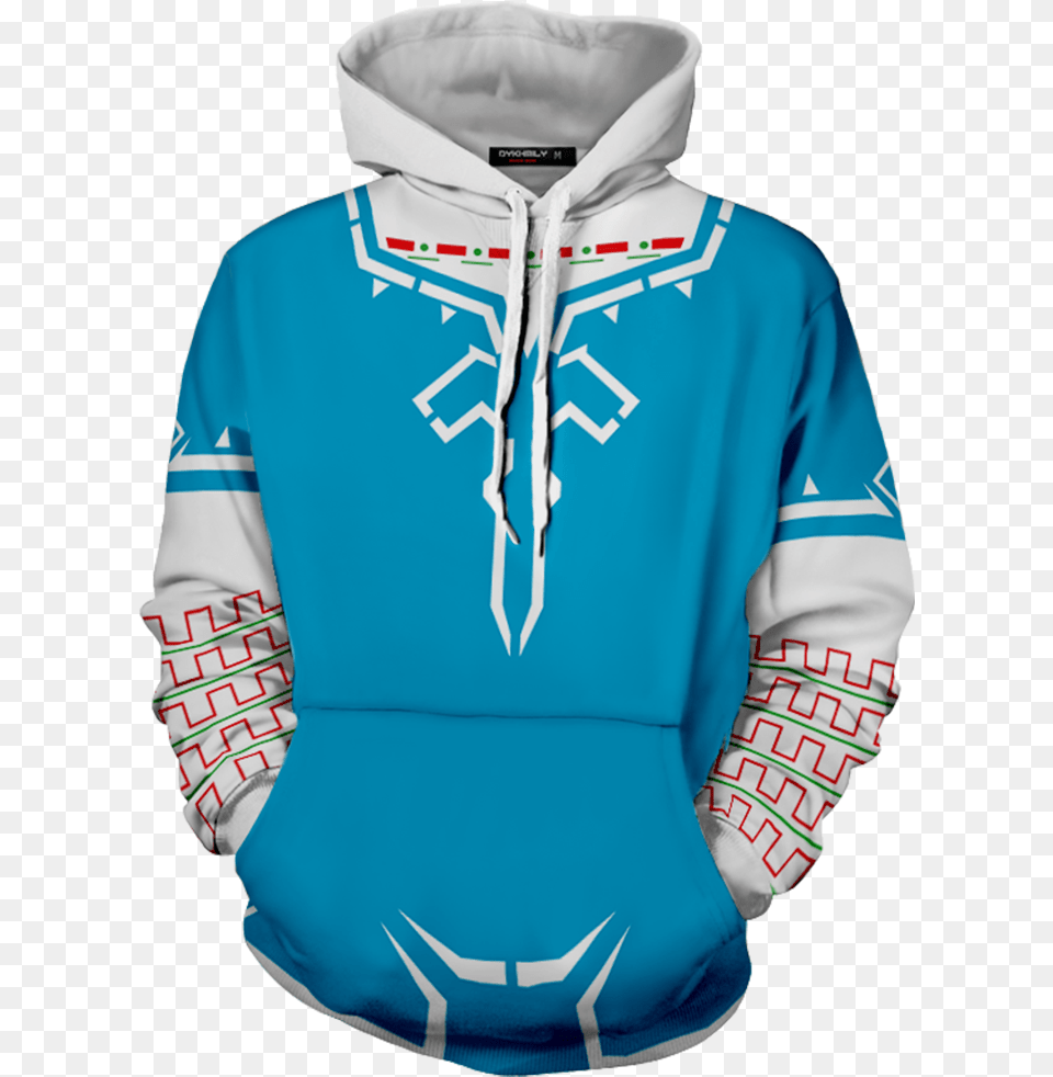 Link Breath Of The Wild Champion39s Tunic, Clothing, Hoodie, Knitwear, Sweater Free Png