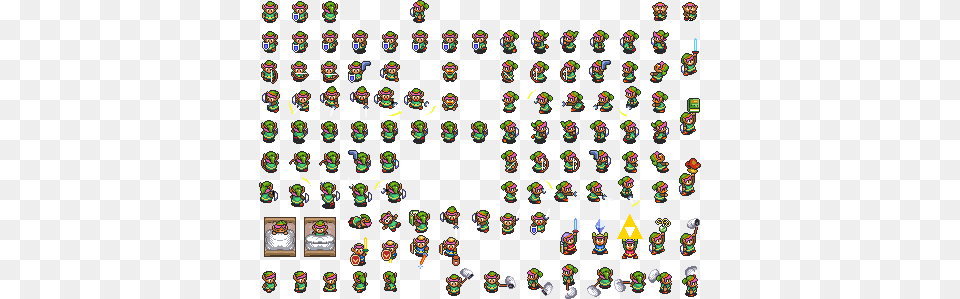 Link Link To The Past Link Sprites, Person, Game, Super Mario Free Transparent Png