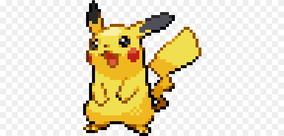 Link Pikachu Pixel Art, Animal, Bee, Honey Bee, Insect Free Png