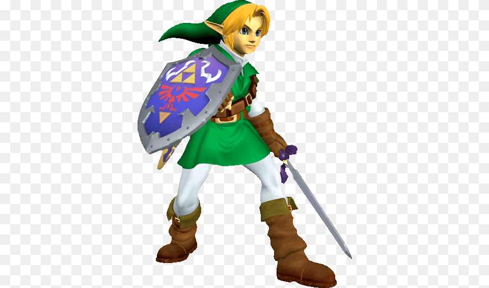 Link Smash 4 Transparent Library Link Super Smash Bros, Clothing, Costume, Person, Baby Free Png Download
