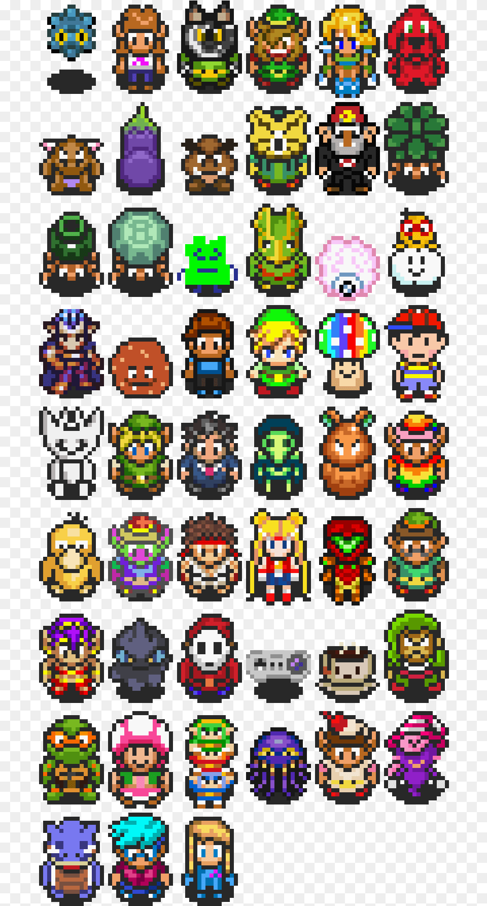 Link Sprite Options Link To The Past Randomizer Sprites, Art, Person Free Png