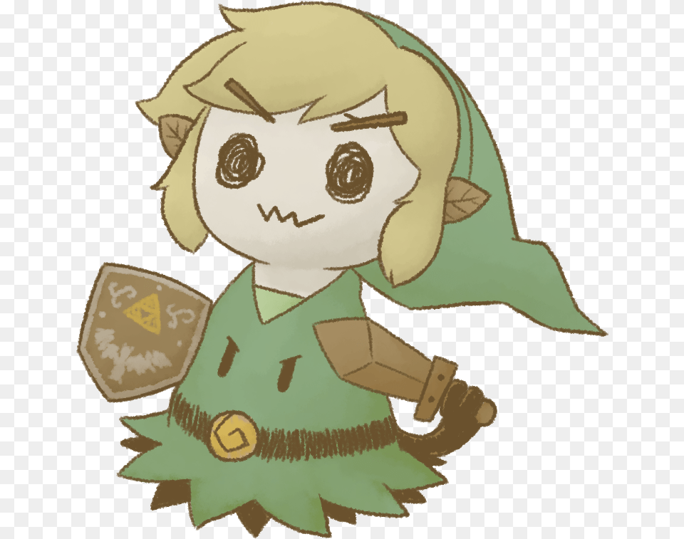 Link The Legend Of Zelda And Pokemon Sun And Moon Mimikyu Zelda, Baby, Person, Elf, Face Png