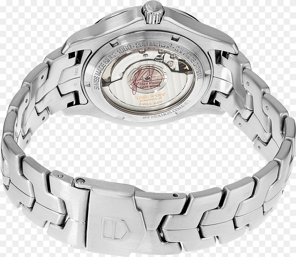 Link Tiger Woods Limited Edition Stainless Steel Automatic, Arm, Body Part, Person, Wristwatch Png Image