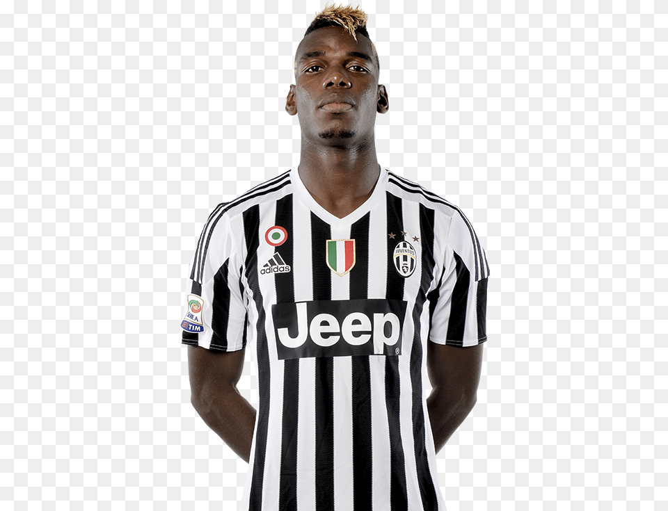 Link To Picture Pogba Yuventus, Adult, Shirt, Person, Man Free Png Download