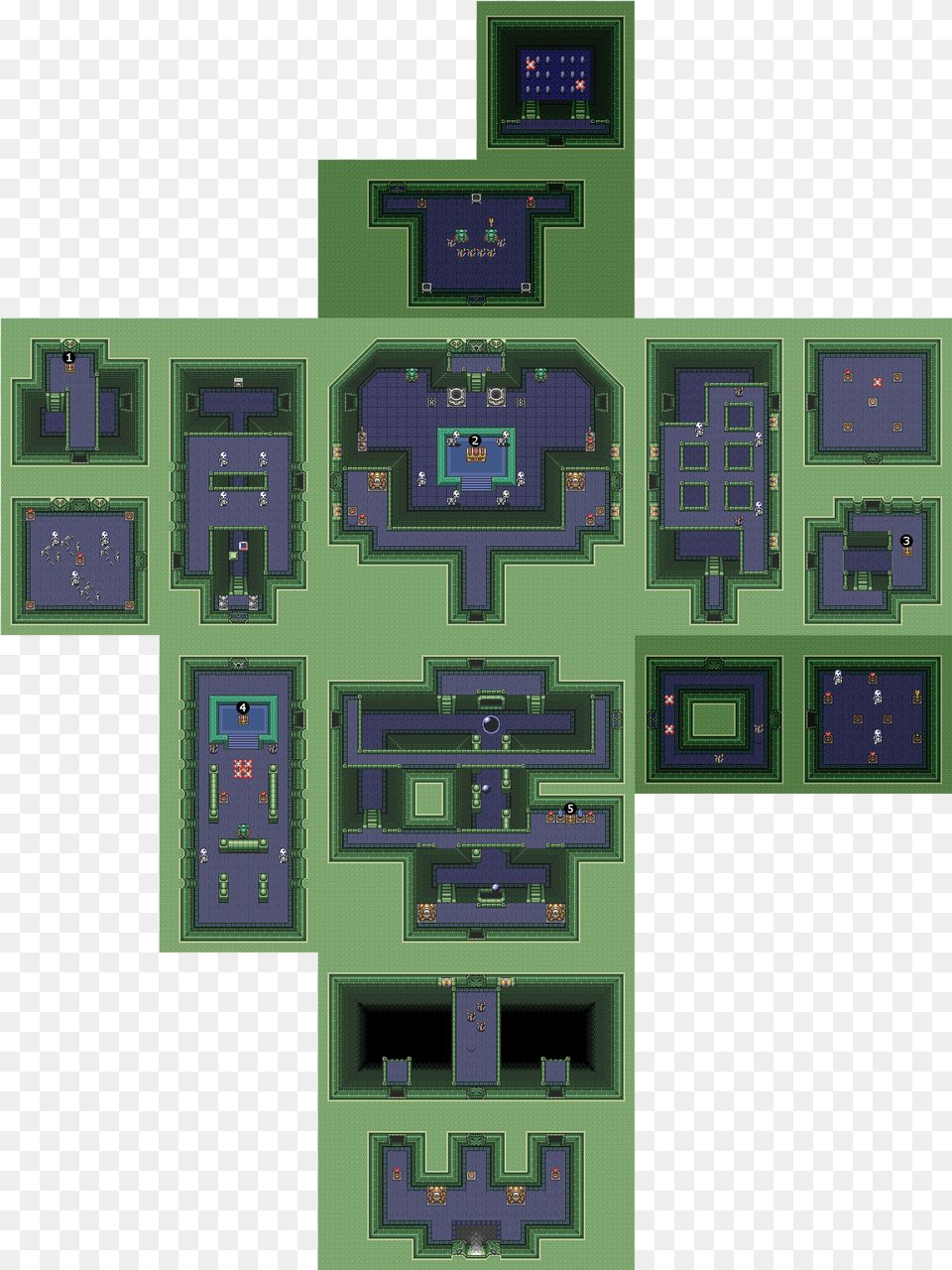 Link To The Past Eastern Palace Map, Qr Code Png Image