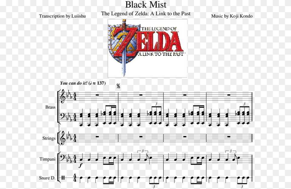 Link To The Past Title Theme Trumpet, Logo Free Transparent Png