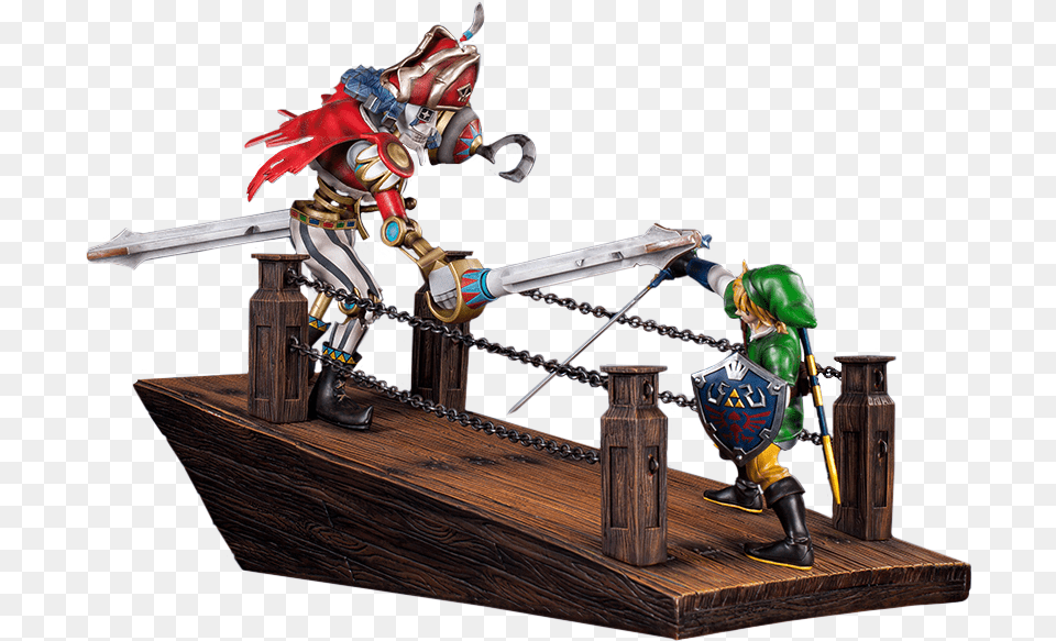 Link Vs Scervo Sandship Diorama The Legend Of Zelda, Adult, Female, Person, Woman Png