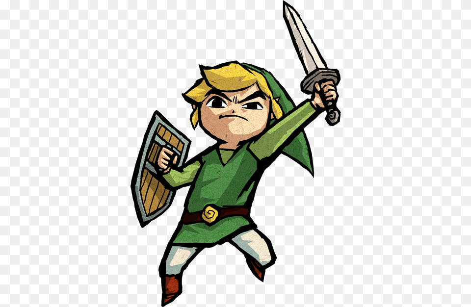 Link Wind Waker 4 Zelda Wind Waker Link, Baby, Person, Face, Head Free Png Download