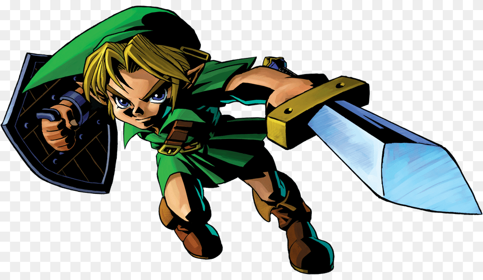 Link Zelda Majoras Mask, Book, Comics, Publication, Adult Free Png Download