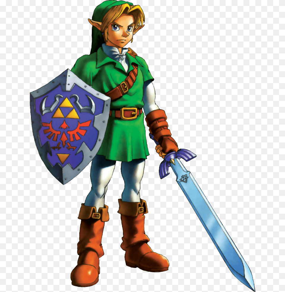 Link Zelda Ocarina Of Time, Boy, Child, Person, Male Free Png Download
