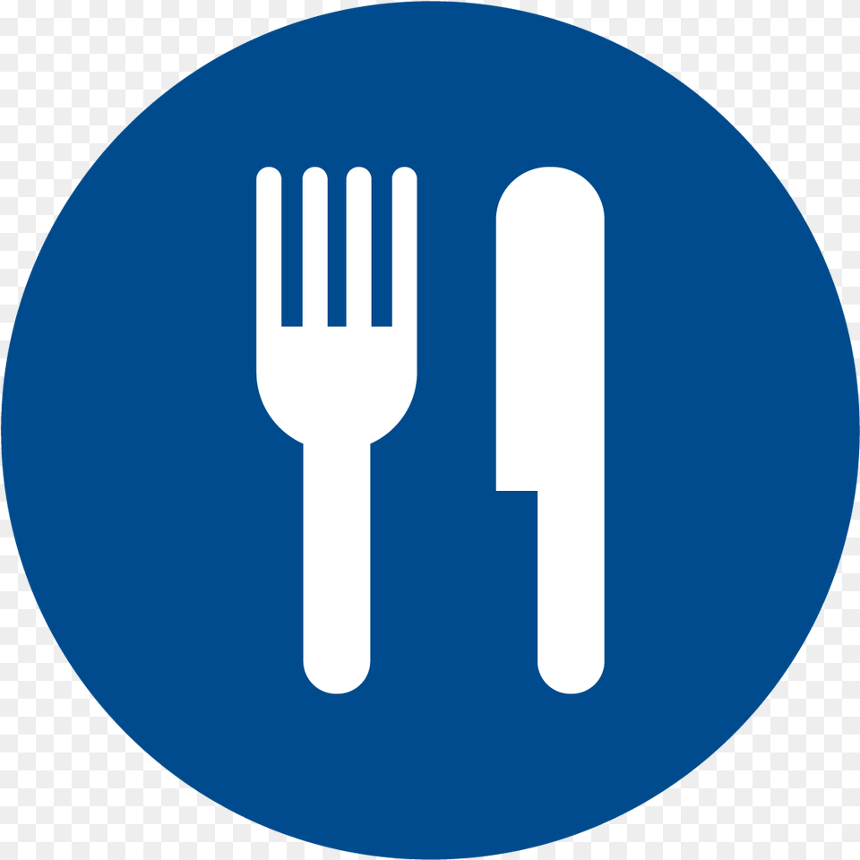 Linked In Icon Circle, Cutlery, Fork, Disk Png Image