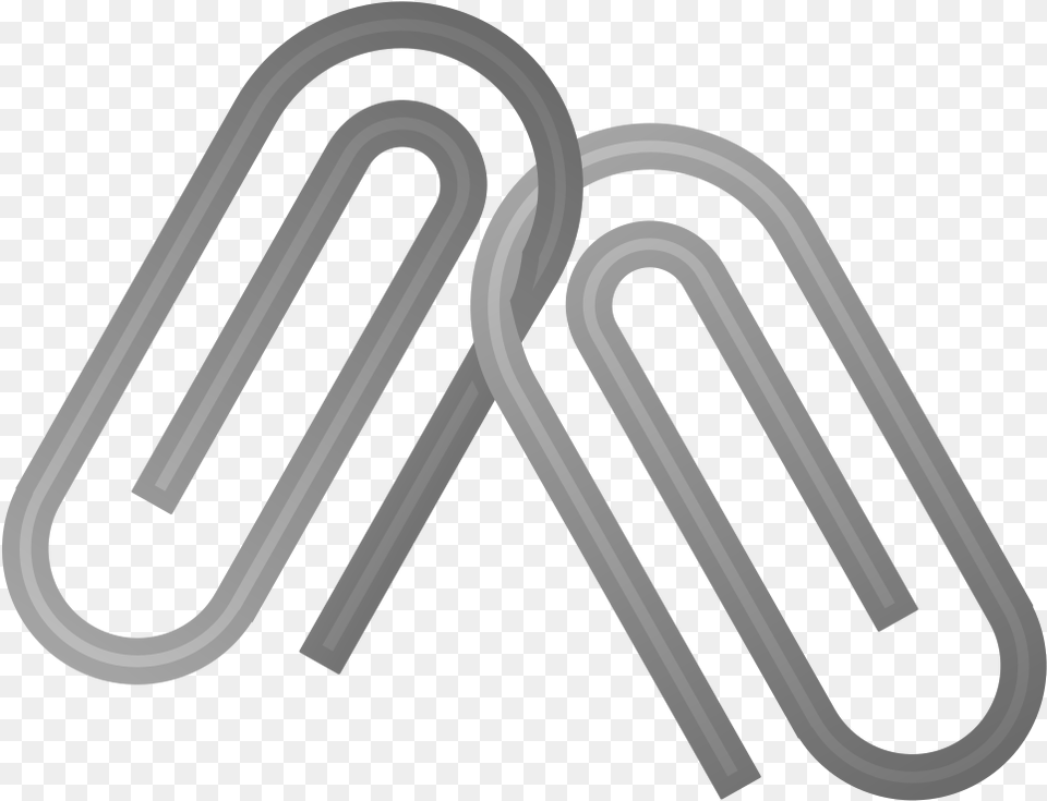 Linked Paperclips Icon, Cutlery, Fork, Smoke Pipe, Symbol Png