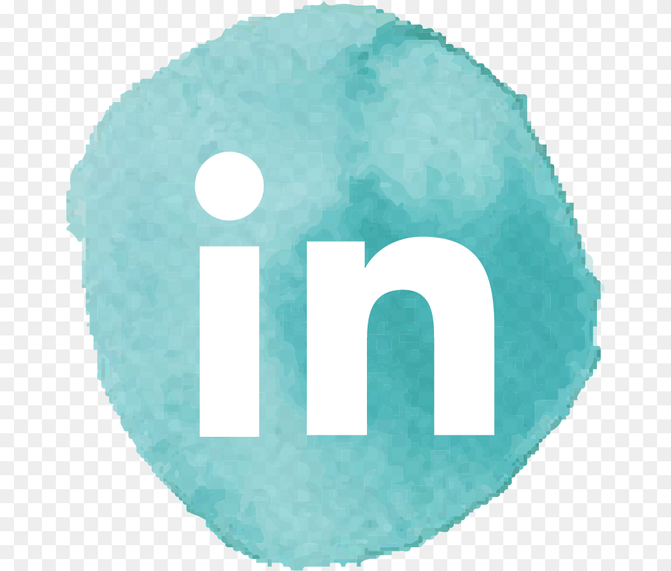 Linkedin Icon Circle, Sphere, Turquoise, Face, Head Free Transparent Png
