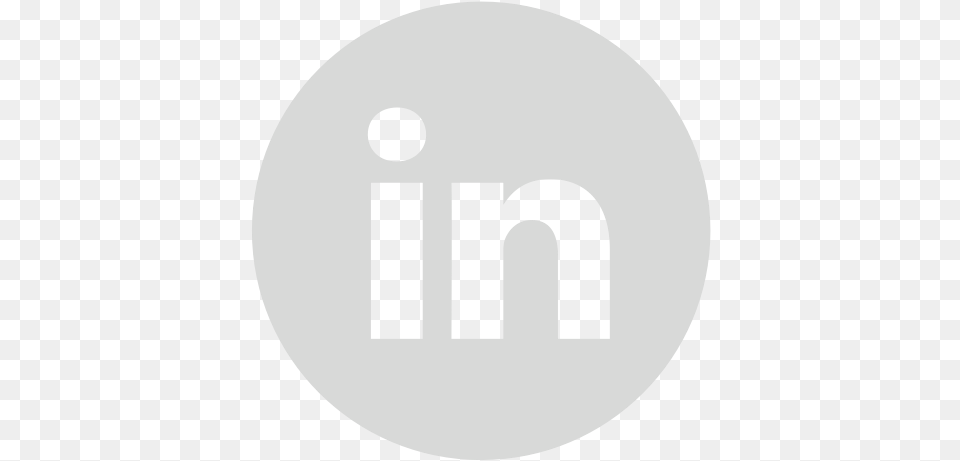 Linkedin Icon White Background Linkedin Icon White, Logo, Disk, Stencil Free Transparent Png