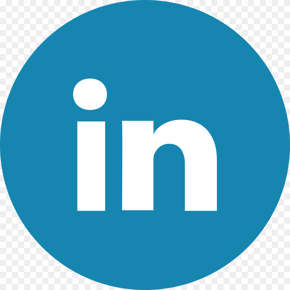 Linkedin Logo Circle Transparent, Disk Free Png