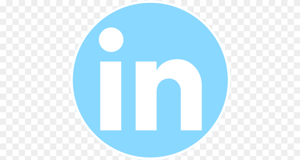 Linkedin Logo Free Icon Of Social Circles Dot, Disk Png