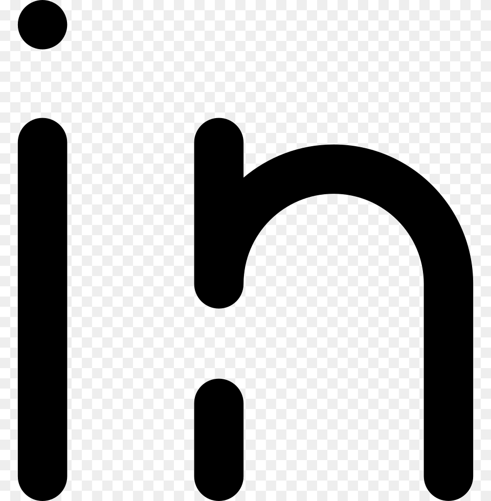 Linkedin Logo Icon Symbol, Text Free Png Download