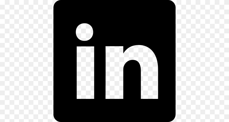 Linkedin Logo Social Icon, Gray Png Image