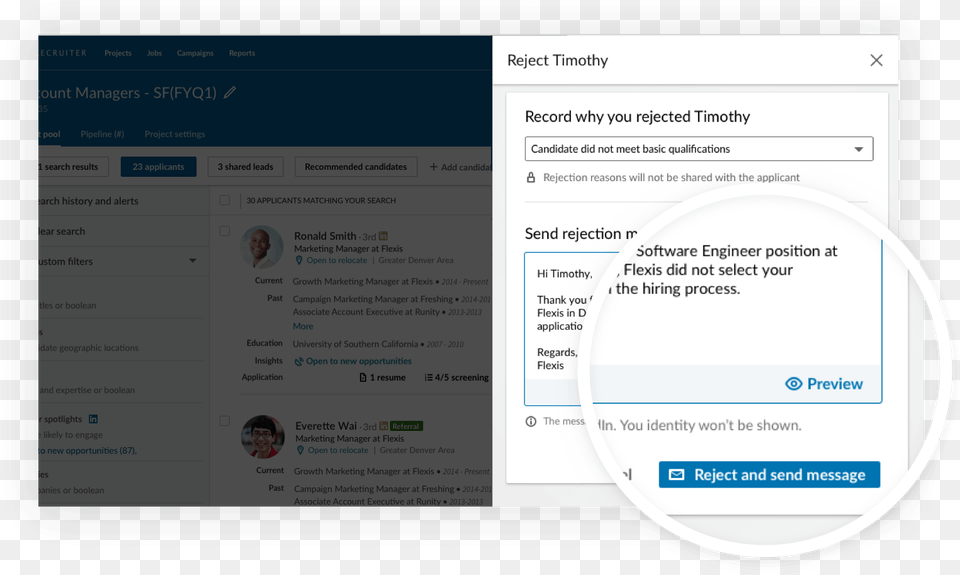 Linkedin Notification Someone Got Hired Job, File, Page, Text, Webpage Png