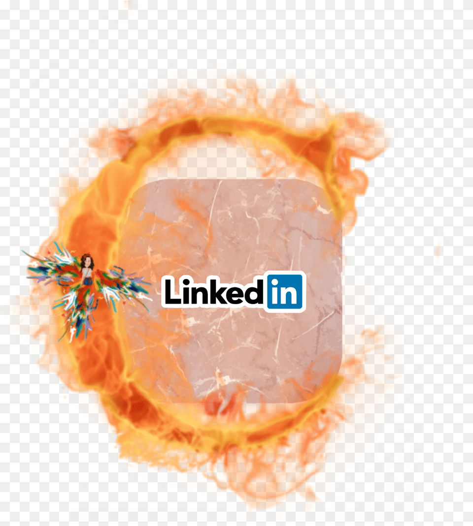 Linkedin Sticker Circle, Mineral, Accessories, Gemstone, Jewelry Free Transparent Png