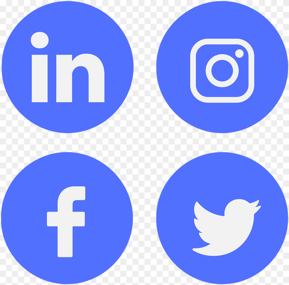 Linkedin U0026 Social Media Episode Five Of Coffee With The Facebook Instagram Circle Icon, Symbol, Sign, Text Png Image