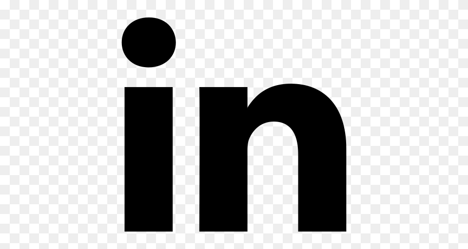 Linkedn, Gray Png