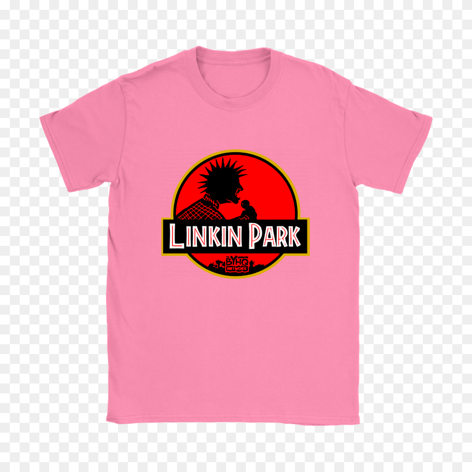 Linkin Park Jurassic Park Jurassic World Fallen Kingdom Shirts, Clothing, T-shirt, Shirt, Person Free Png Download