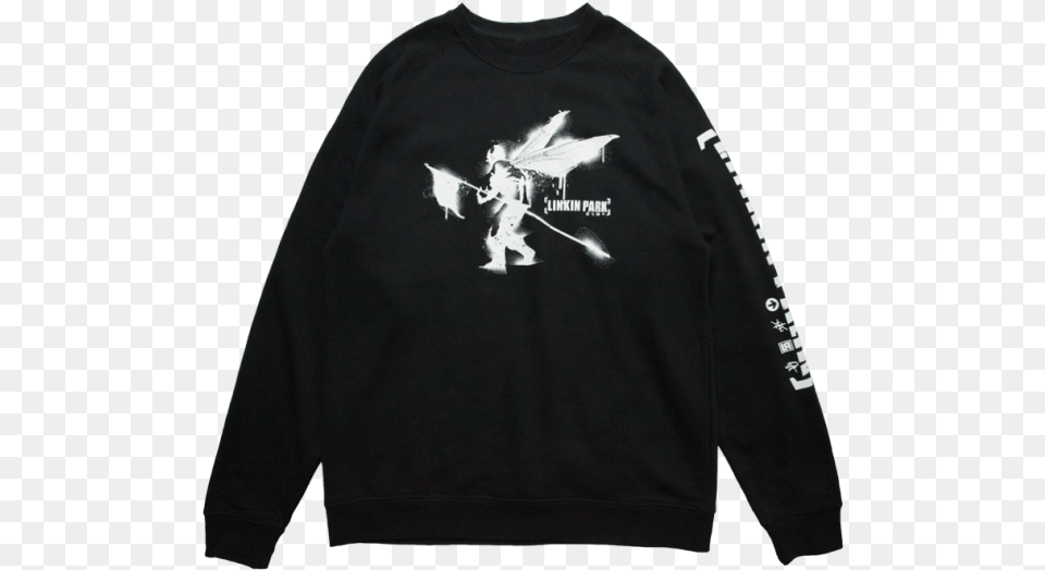 Linkin Park Linkin Park Street Soldier, Sweatshirt, Sweater, Clothing, Sleeve Png Image