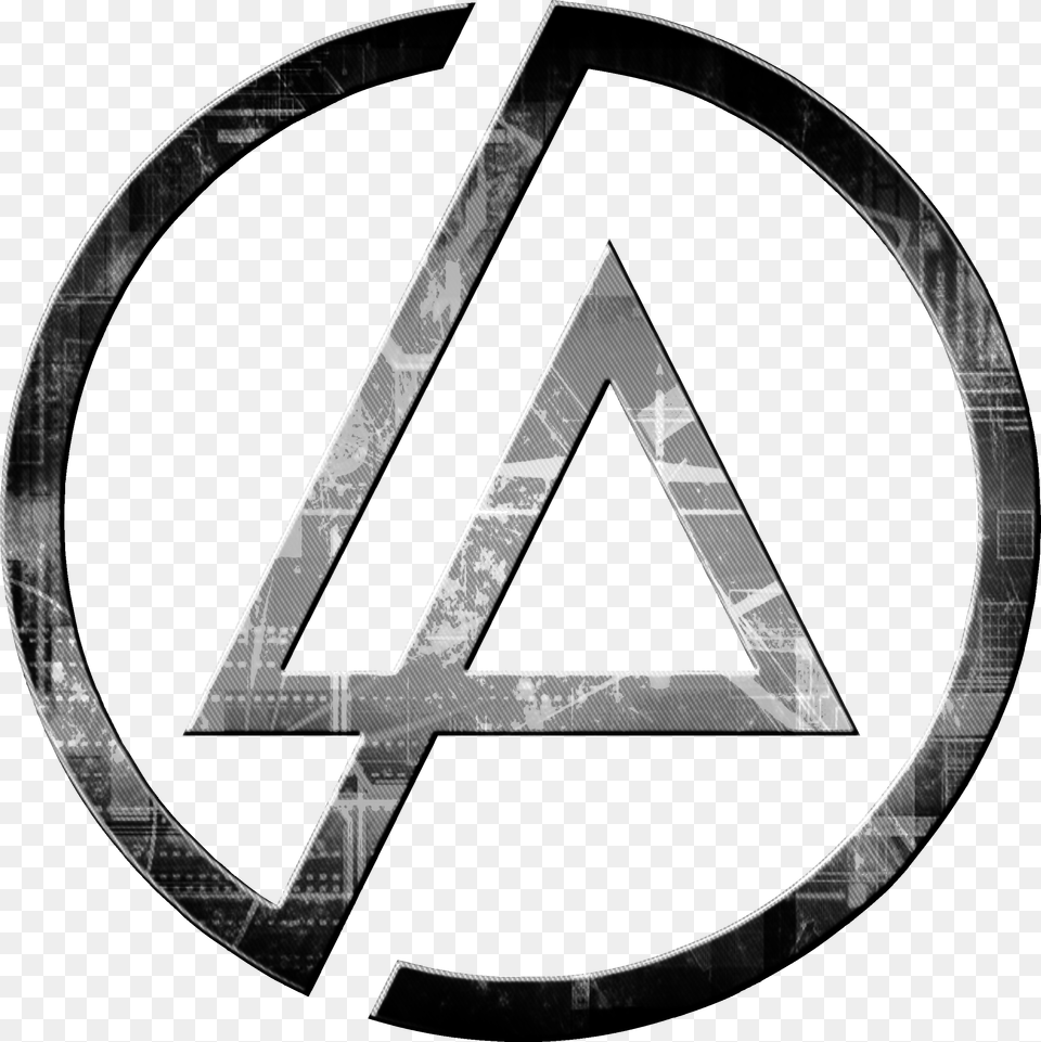 Linkin Park Logo Posted Linkin Park Logo, Triangle, Symbol, Disk Free Png Download