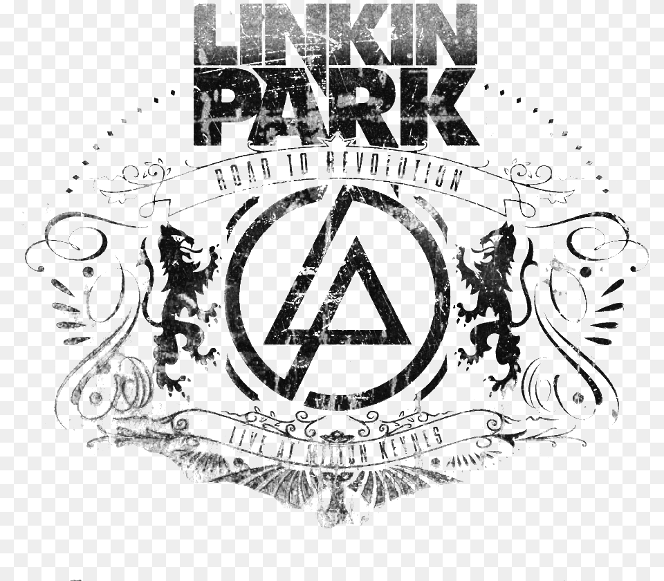 Linkin Park Road To Revolution Logo, Emblem, Symbol, Chandelier, Lamp Png