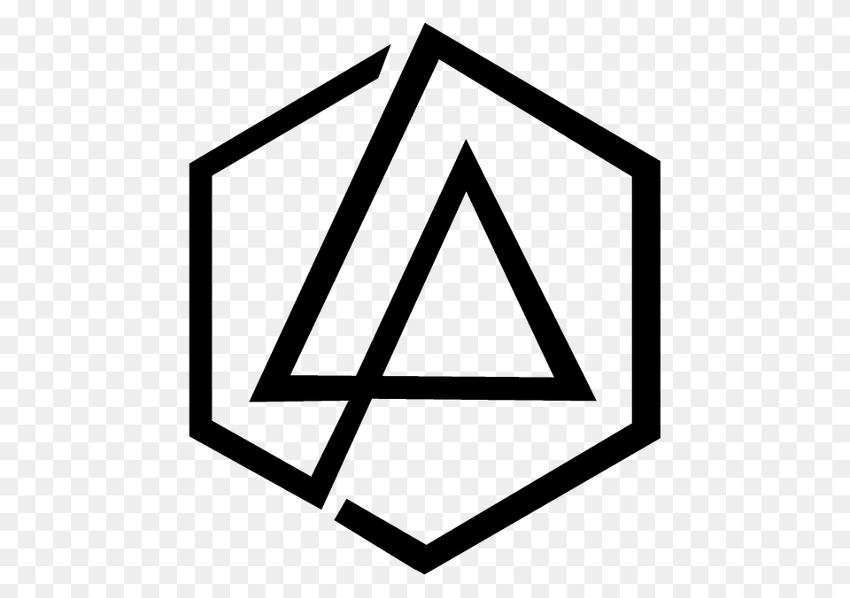Linkin Park Symbol In Hexagon, Road Sign, Sign Free Png