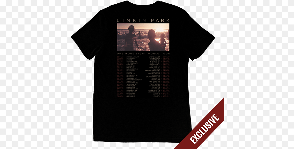 Linkinpark Com One More Light Lp, Clothing, T-shirt, Adult, Female Png