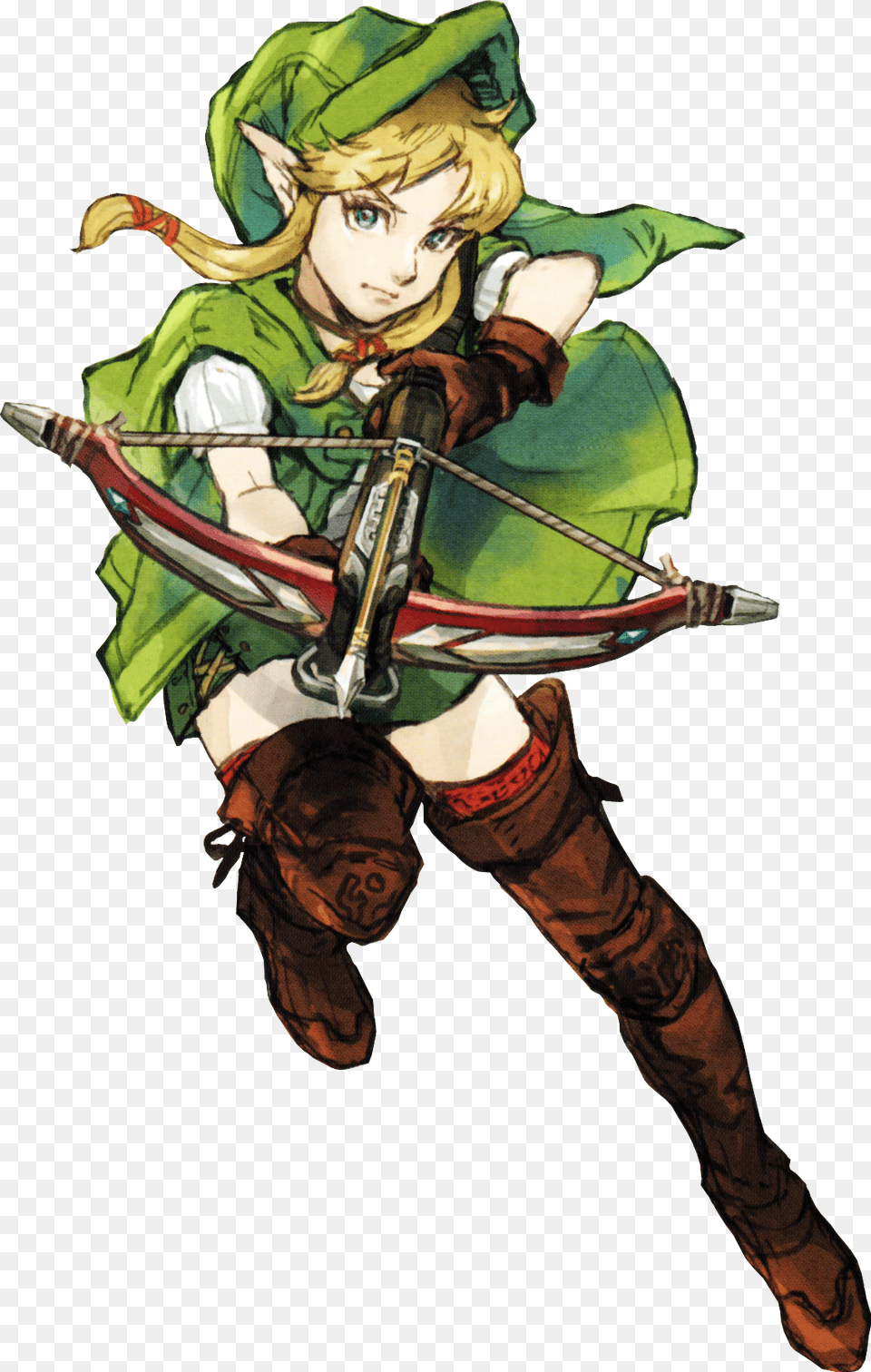 Linkle Legend Of Zelda Linkle, Book, Publication, Comics, Person Png Image