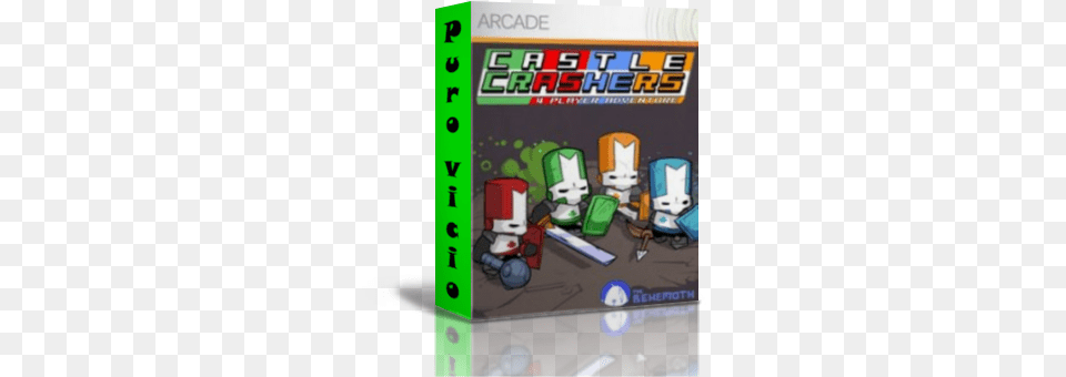 Links Online Castle Crashers 2008jtag Rghxbla139mbmg Castle Crashers Cd Case, Book, Comics, Publication Free Png